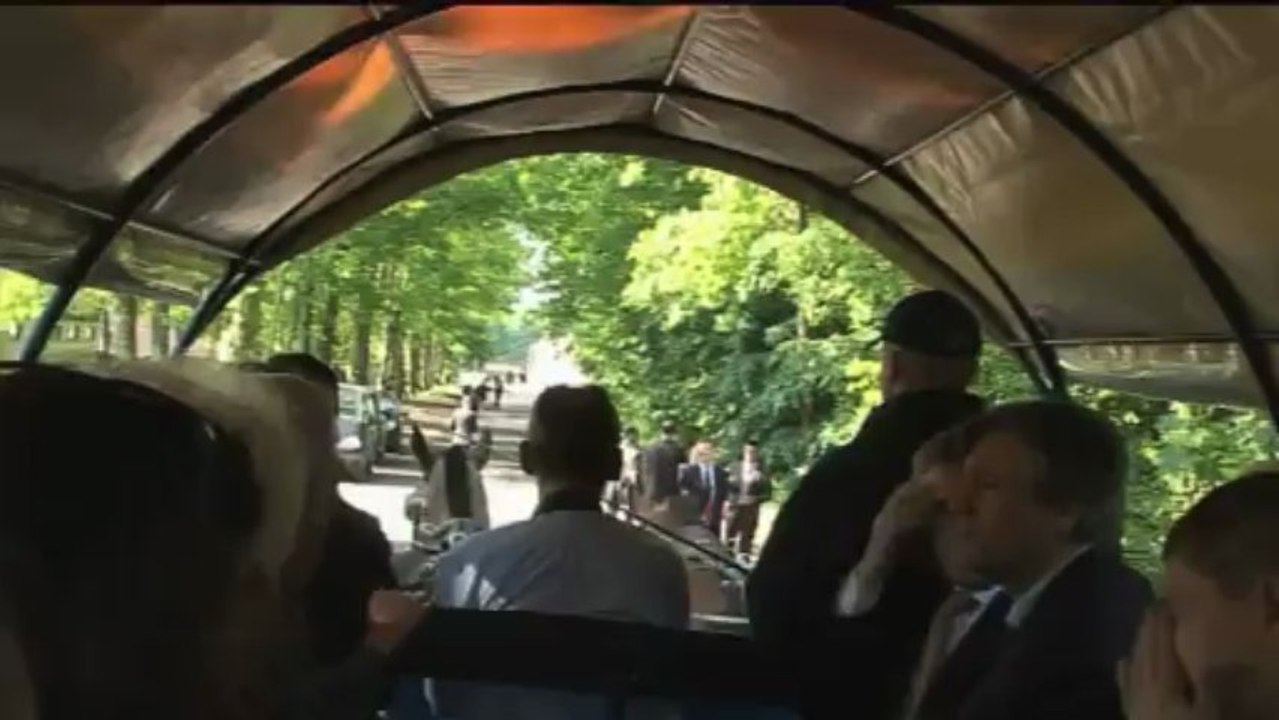 Stéphane Le Foll au Haras du Pin dans l’Orne