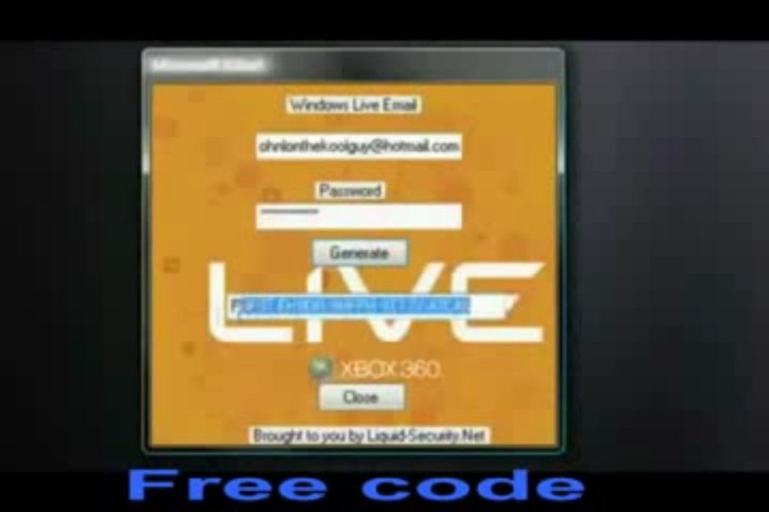 Téléchargement gratuit ❤ GRATUIT Xbox Live Codes générateur * FREE Download June - July 2013 Update