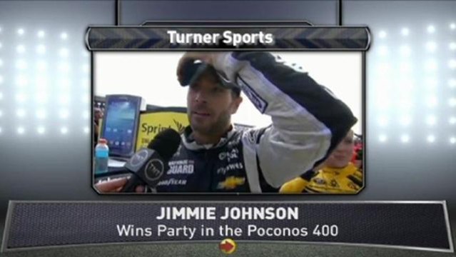 Jimmie Johnson on Pocono Win
