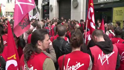 Virgin: les salariés mobilisés pour la "der des der"