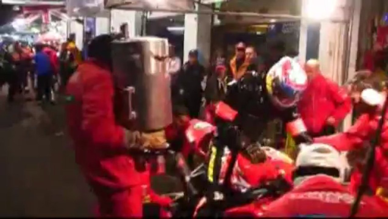 Vidéo : les premiers ravitaillements nocturnes