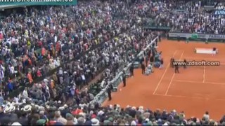 R.Nadal vs D.Ferrer Wins his 8th Roland Garros against Ferrer Celebration hightlights