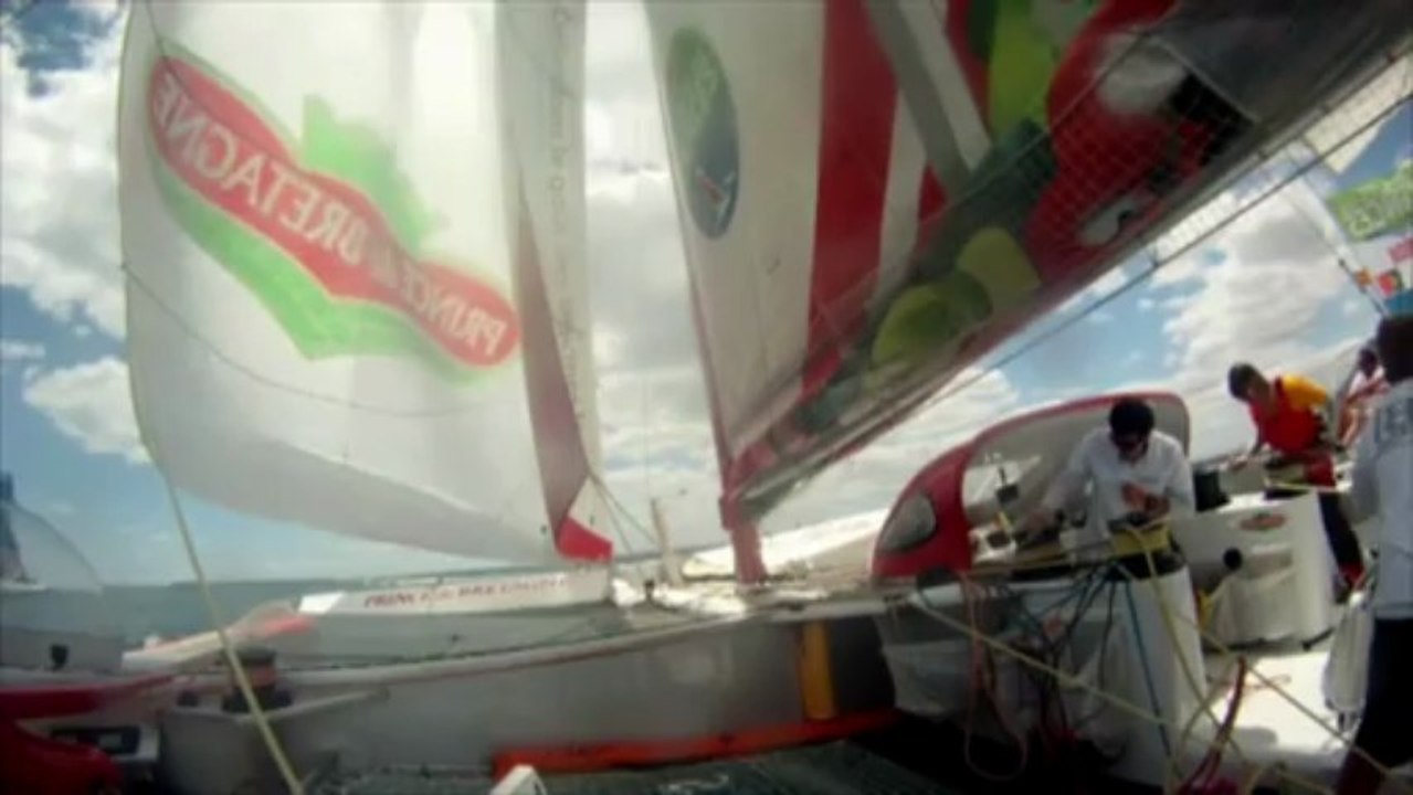 Images envoyées depuis le Maxi 80 Prince de Bretagne - 09/06/2013