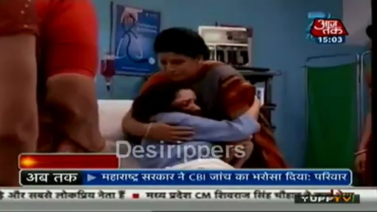 Rithvik Dhanjani and Asha Negi (Arjun & Purvi's Accident flashback) SBB Segment 3rd June 2013