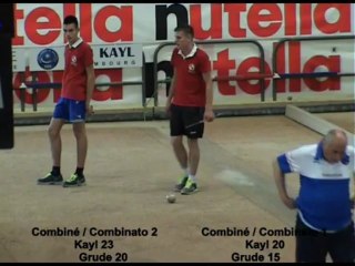Second tour intégral, secondo turno integral, Finale CE2 2013, Kayl contre Grude