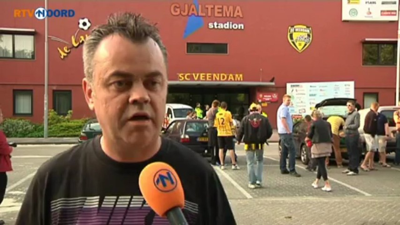 Veendam-supporters nemen afscheid van de Langeleegte - RTV Noord