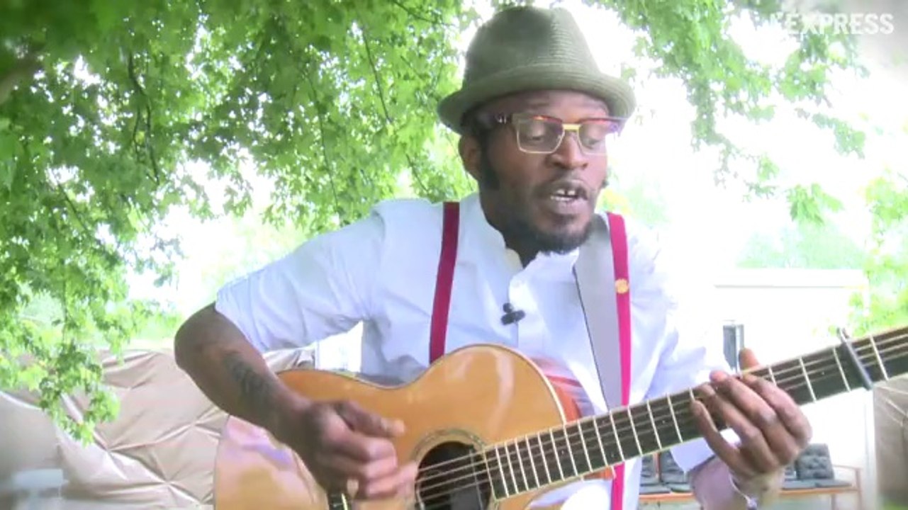 Tété en session acoustique aux Francos gourmand...