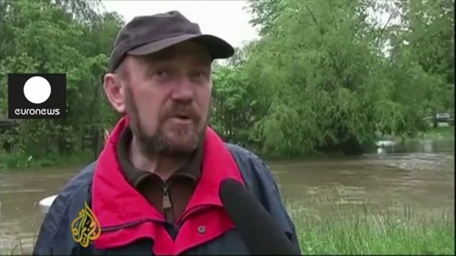 Zapping des inondations en Europe de l'Est