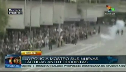 Policía de Los Ángeles realiza simulacro anti terrorista