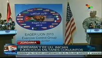 Inician trabajo militar conjunto EE. UU. y Jordania