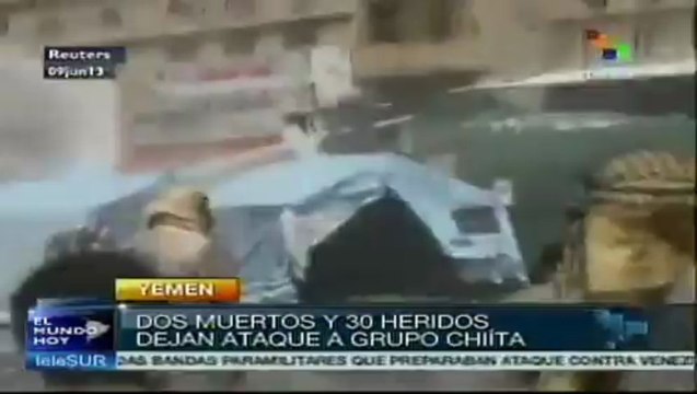 Dos muertos y 30 heridos en Yemen, por represión contra chiítas