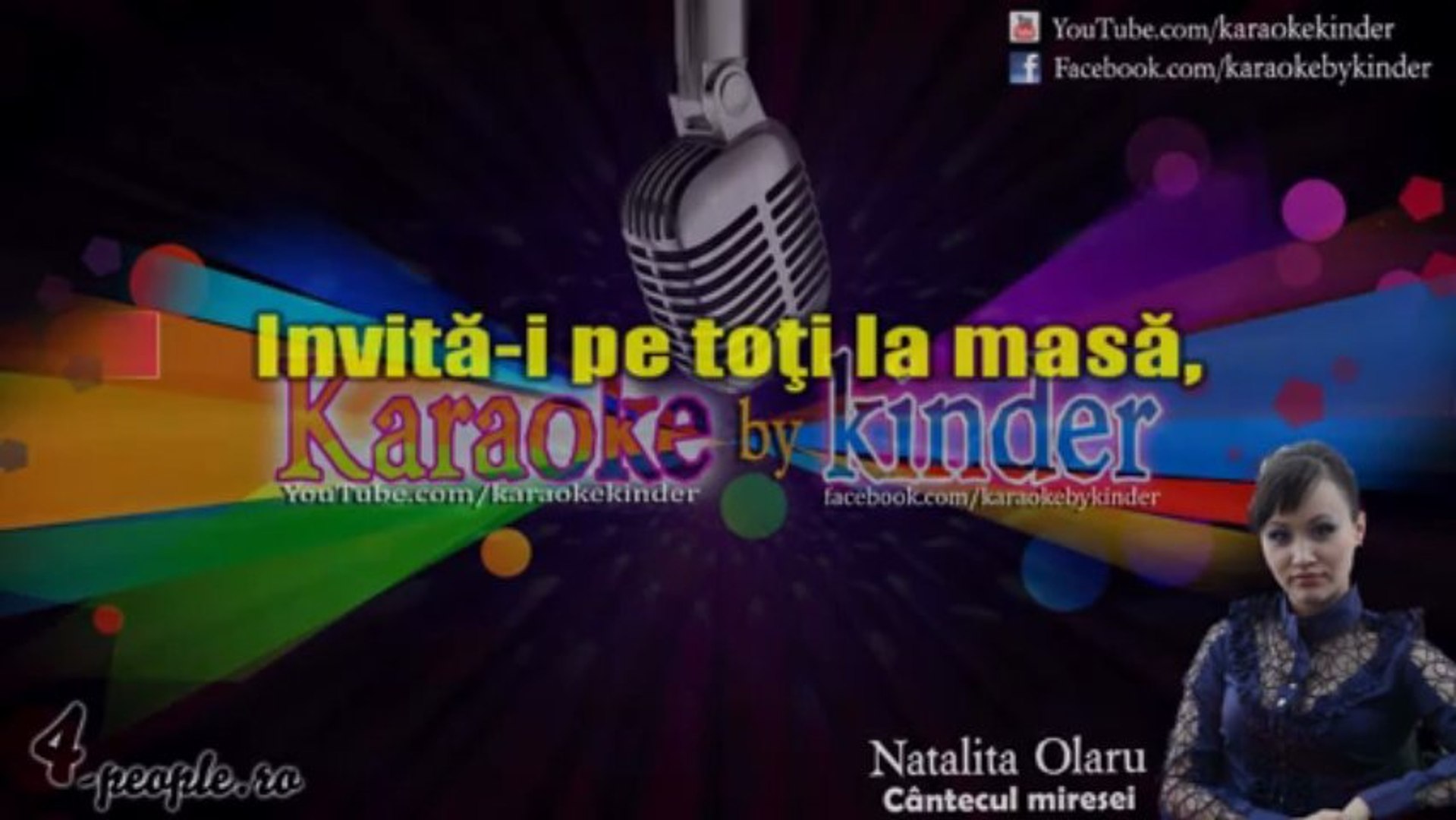 stil Natalita Olaru - Cantecul miresei [Karaoke by kinder]