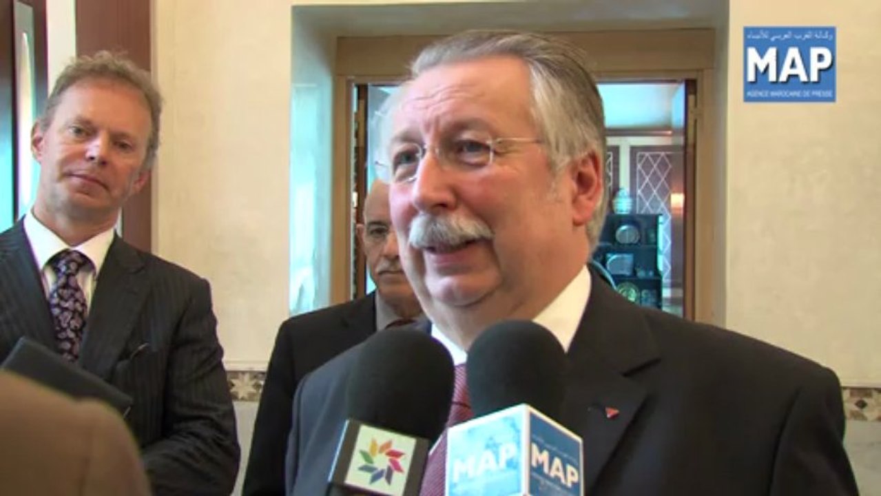 M. Biadillah s'entretient avec le président du Parlement fédéral belge