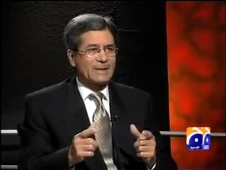 Lt. General (R) Tanveer Hussain Naqvi with Iftikhar Ahmad in Jawab Deyh (24 Jan 2010)