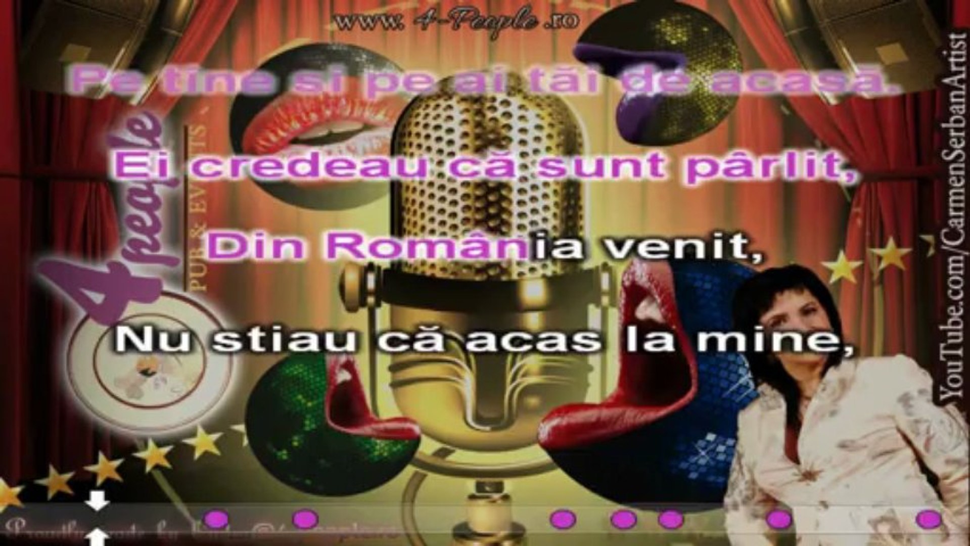 stil Carmen Şerban - Sânge de român să ai [Karaoke by kinder] - video  Dailymotion