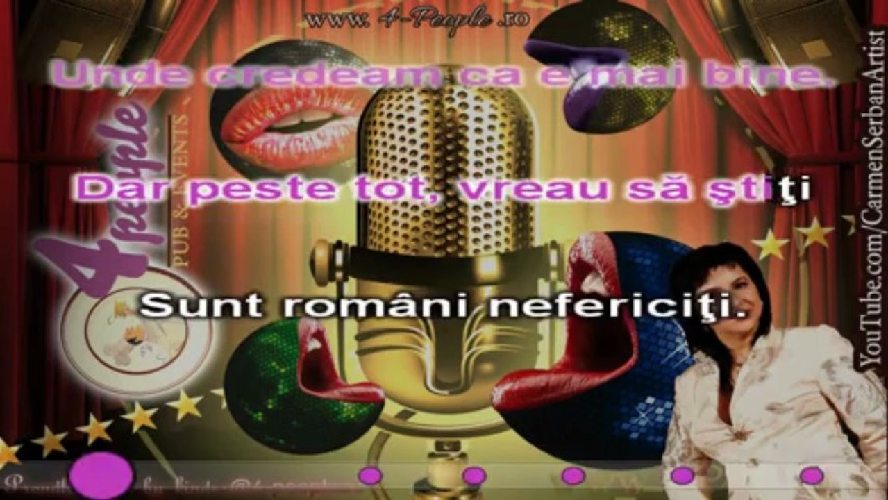 stil Carmen Şerban - Văd numai oameni necăjiţi [Karaoke by kinder]