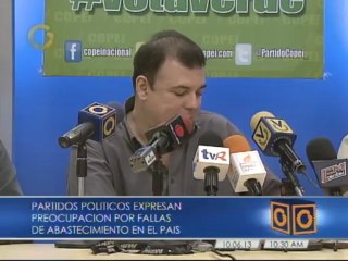 Copei atribuyó el desabastecimiento a políticas desacertadas del gobierno