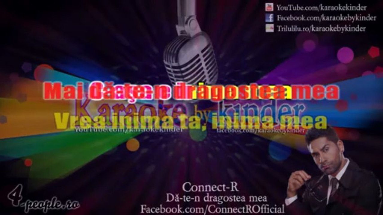 stil Connect-R - Da-te-n dragostea mea [Karaoke by kinder]
