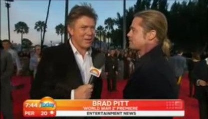 Brad Pitt - World War Z - Australia Premiere