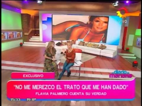Pronto.com.ar Flavia Palmiero, se quebró en 'El diario de Mariana'