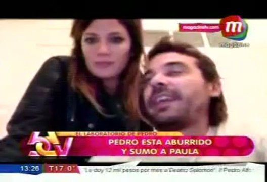 Pedro y Paula en el Laboratorio de Pedro en BDV - 10 de Junio