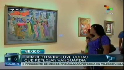 Impulsos Modernos, muestra de pintura mexicana en el Dolores Olmedo