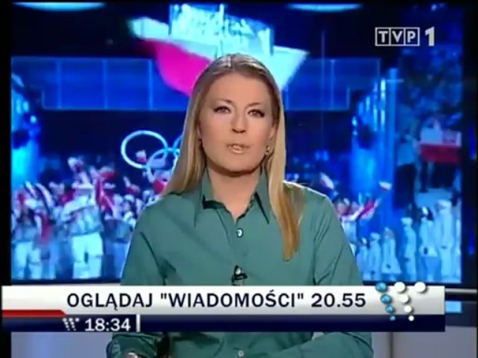 Wiadomości ТVР1 - skrót z 13.02.2010