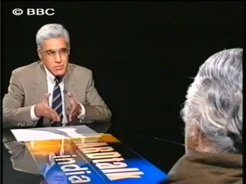 Indian Historian Romila Thapar with Karan Thapar (2004)