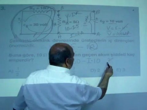 UĞUR DERSHANESİ LYS-9 SORU 7