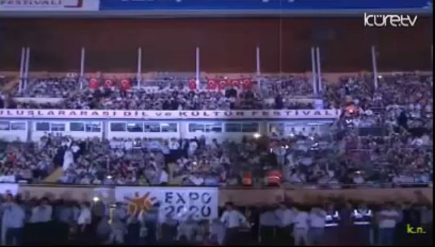 İZMİR AÇILIŞ İstiklal Marşı Kemal Gülen 11.Türkçe Olimpiyatı