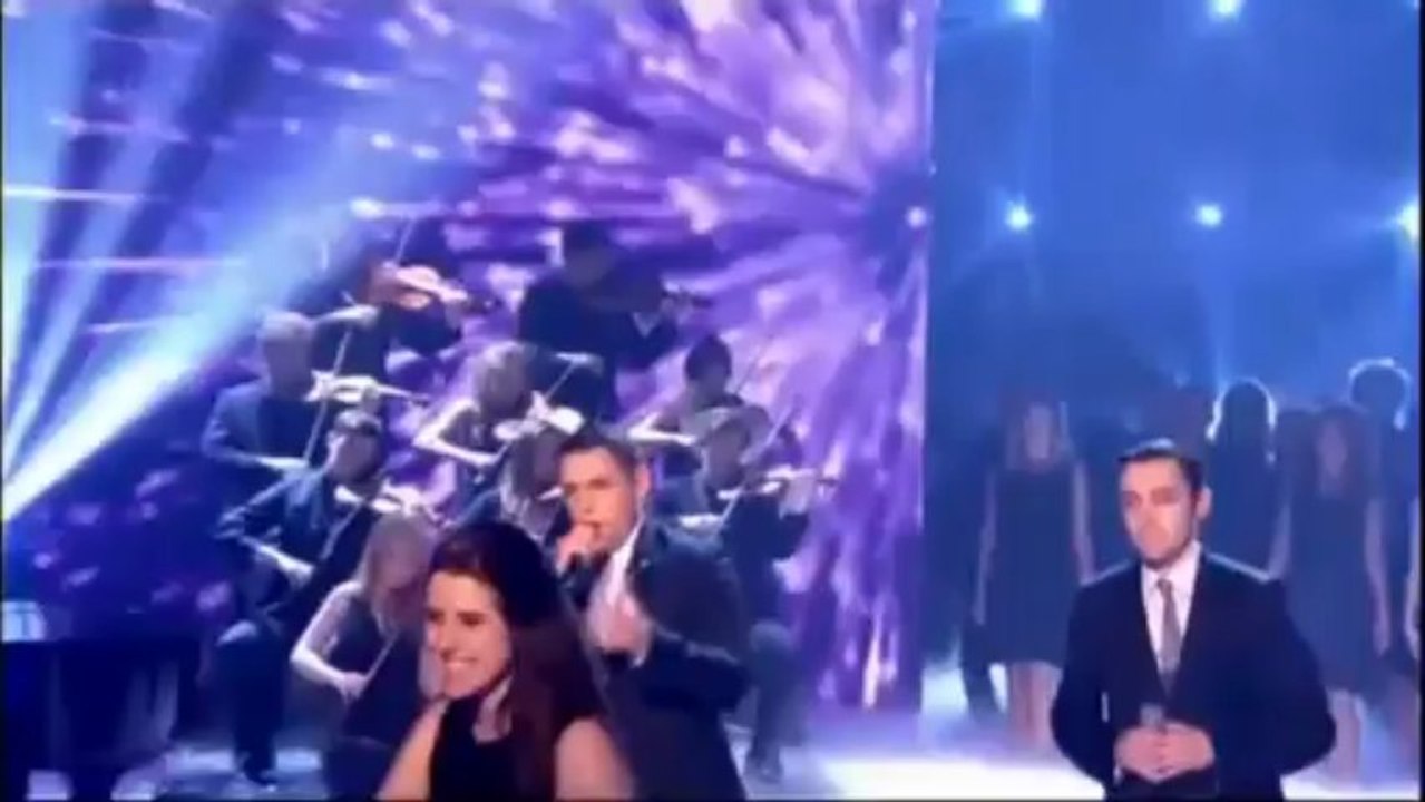 Simon Cowell egged by a girl live on Britain's Got Talent Reaction on Richard and adam
