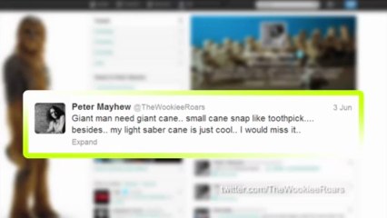 Chewbacca teaches TSA to "always let the wookiee win"!