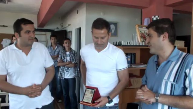 YILIN ALT YAPI ANTRENÖRÜ MURAT KORKMAZ VE ERGÜN PENBE