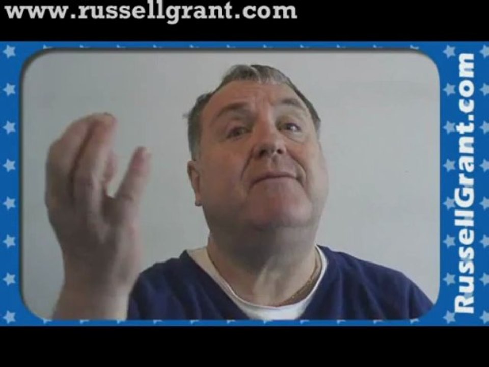 Russell Grant Video Horoscope Pisces June Tuesday 11th 2013 www.russellgrant.com