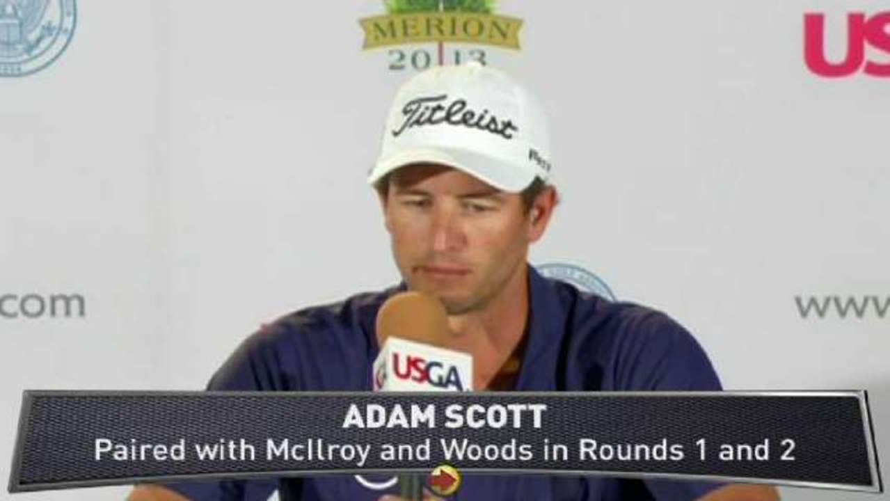 Masters Champ Adam Scott Talks U.S. Open