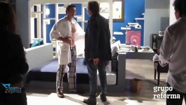 David Zepeda @davidzepeda1 detrás de cámaras de @MentirParaVivir