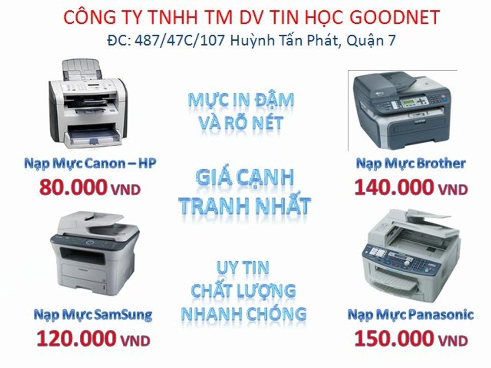 Bơm Mực Máy In Tại Quận 4, Bom Muc In Quan 4 090 666 9078