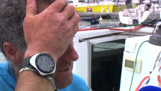 Bordeaux / Porto - Michel Desjoyeaux et TBS sur la Solitaire