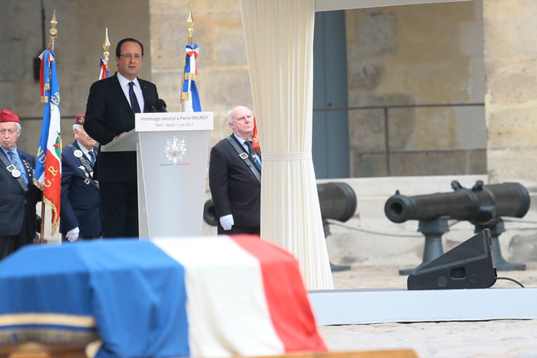 Éloge funèbre lors la cérémonie nationale d’hommage à Monsieur Pierre MAUROY