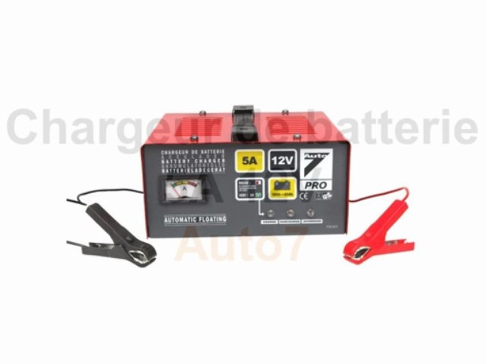 Chargeur de batterie 5A 12V - Auto7