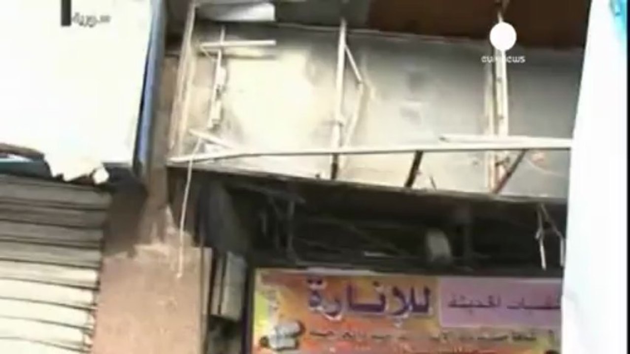 Şam'da çifte patlama