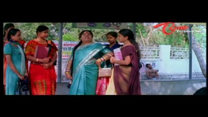 Telangana Sakuntala Kicks Eve Teasers - Comedy Scene