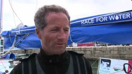 Porto / Gijón - Michel Desjoyeaux et TBS sur la Solitaire