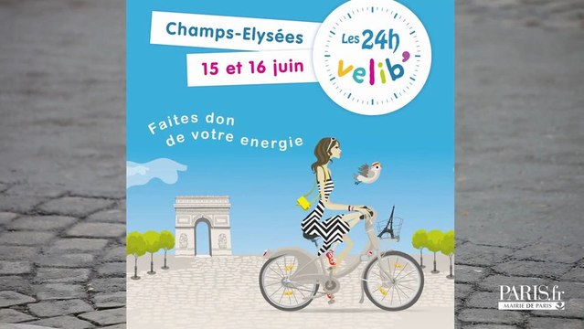 Faites don de votre énergie : roulez pour les 24h vélib'