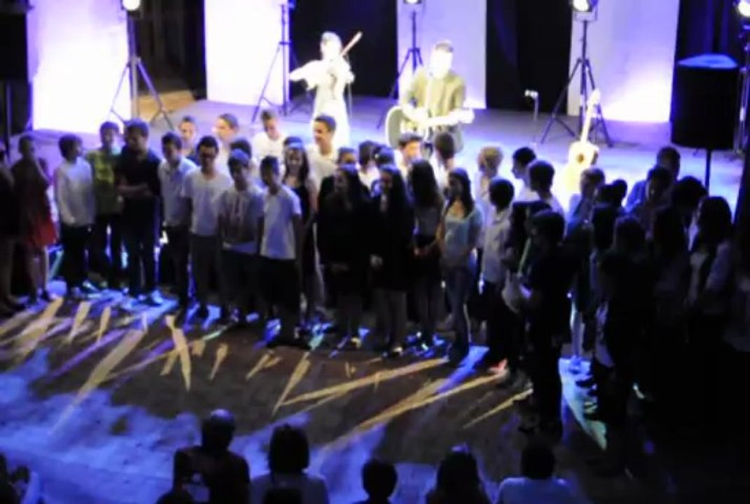 Daguerre et les collegiens d'E.Zola - Haillan chanté 2013