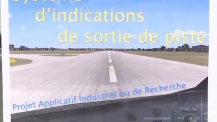 Système aéronautique d'indications de sortie de piste