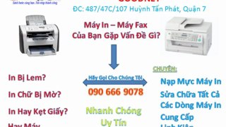 Nạp Mực Máy In - Fax - Photocopy Tận Nơi Phú Mỹ Hưng 090 666 9078
