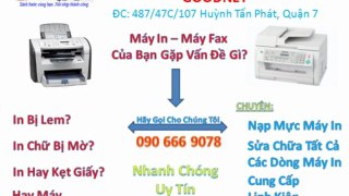 Thay Mực Máy In - Fax - Photocopy Tận Nơi Quận 8 090 666 9078