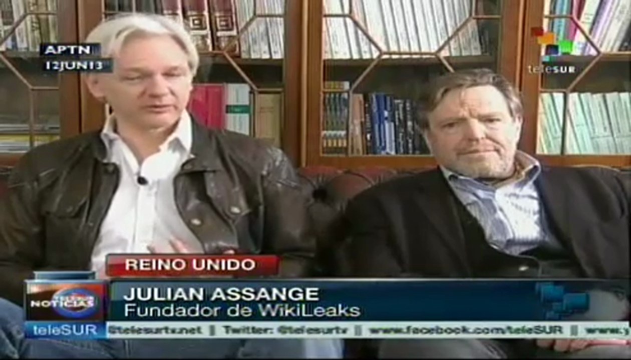 Edward Snowden es un héroe: Julian Assange