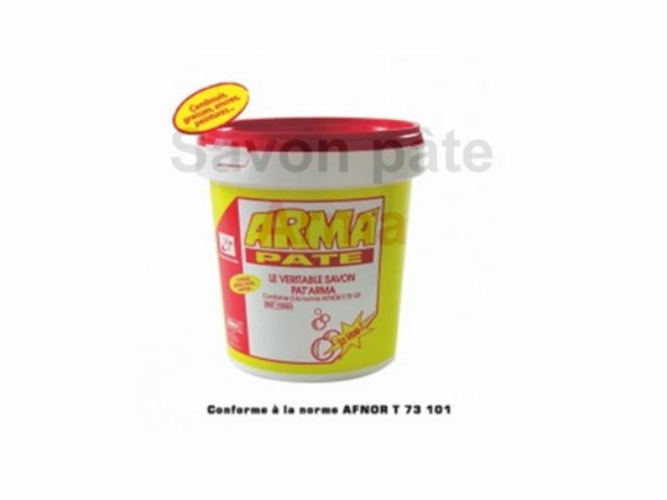 savon pate 750gr arma